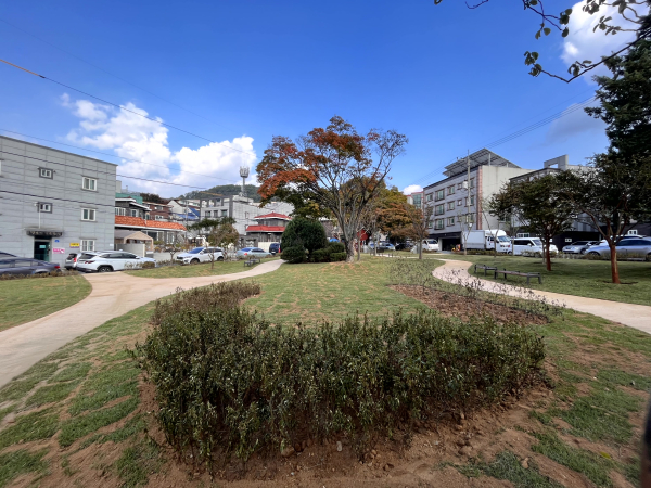 정비를 마친 박팽년 선생 유허 모습