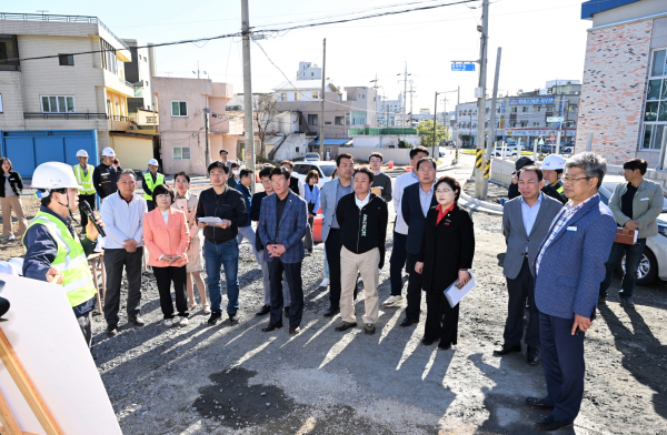 보령시의회 하반기 주요 사업장 방문