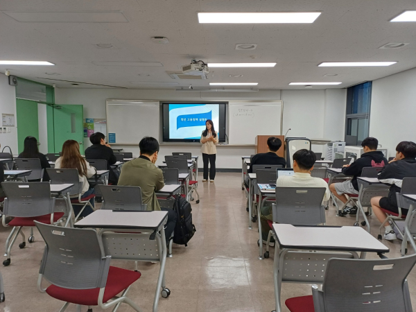 2023 하반기 학과별 청년고용정책 특강 운영 모습