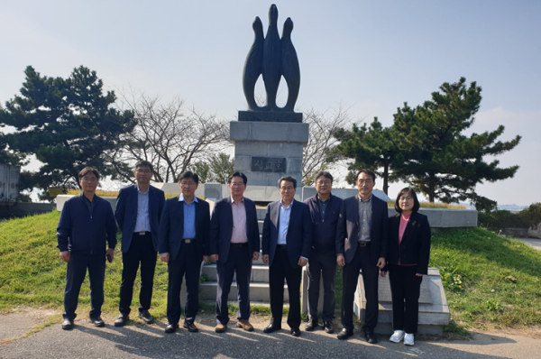 삽교방조제 방문 현장사진