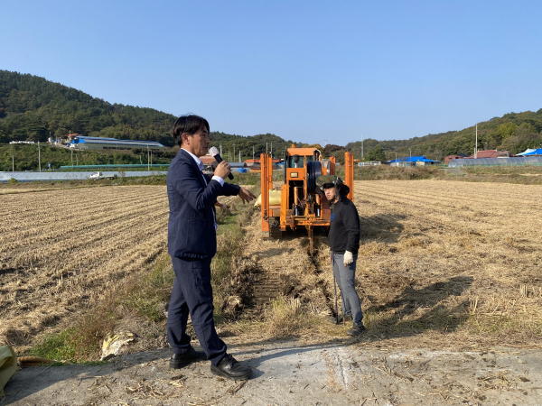 논 범용화를 위한 신기술 보급 현장 평가회 개최