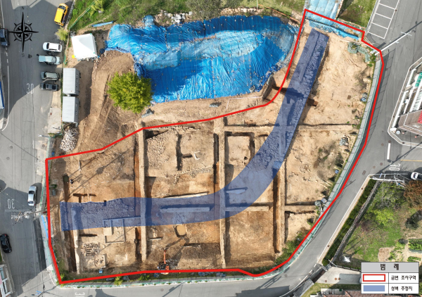 태안읍성 남동성벽 발굴조사 (남쪽 성벽구간)