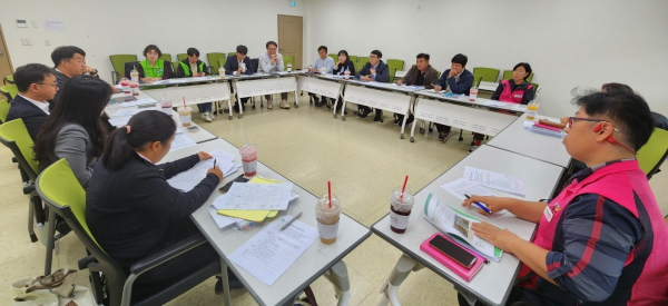 지난 23일 공주 충남교육청교육연수원에서 진행된 학교 조리실 환기설비 개선 고도화 방안 협의회