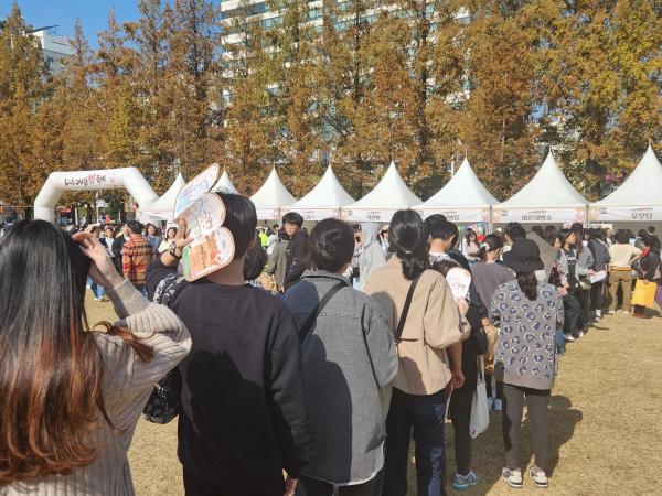 지난 28일~29일,서대전공원에서 개최한 ‘2023 대전 빵축제’ 현장 모습