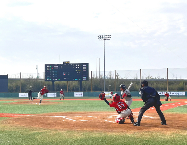 박찬호야구대회 경기 모습