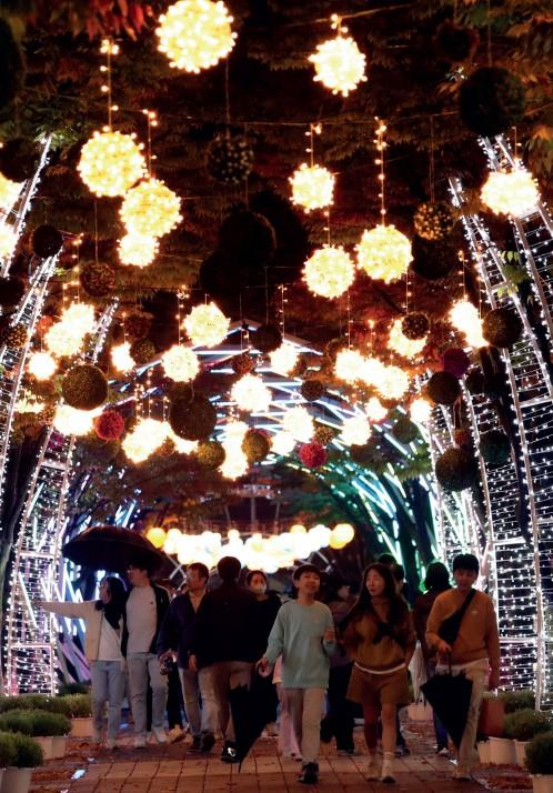 2023 대전 서구힐링 아트페스티벌 아트빛터널 사진