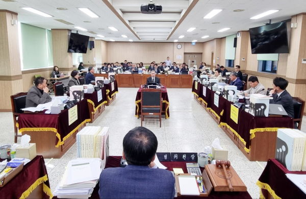 교육위원회 2023년도 행정사무감사(보령교육지원청)