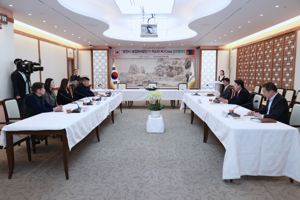 아미쌀 수출 기념식 사진