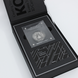 양면 고심도 토끼 기념메달 제품 케이스 포장