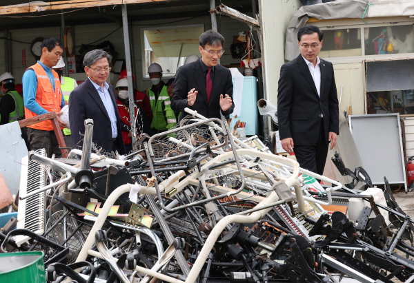 지난 3월부터 현장 소통 창구 ‘동네방네 스케치’ 운영 (재활용 선별창고)