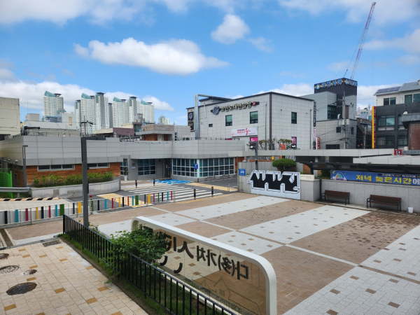 신탄진 공영주차장(신탄진동 140-25번지) 전경