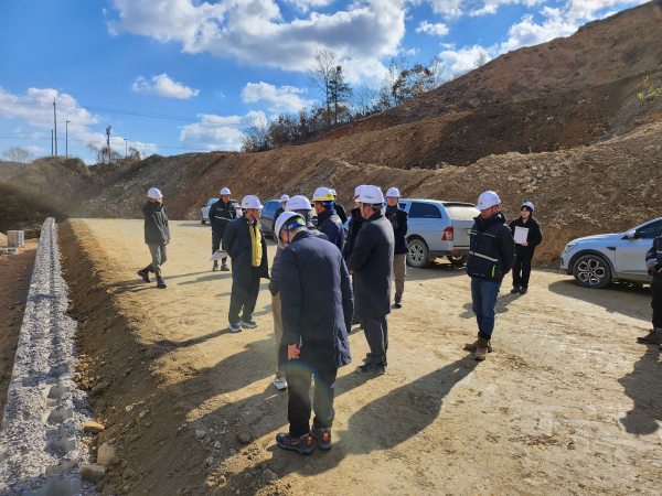 지난 24일, 공공시설복합단지 현장 및 안전관리 점검 추진