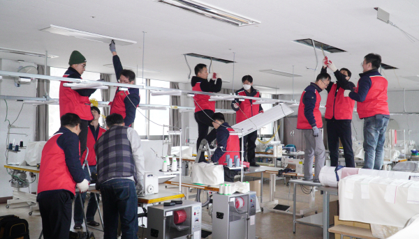 ‘정신재활시설 소망의 집’에서 겨울나기 봉사활동 실시