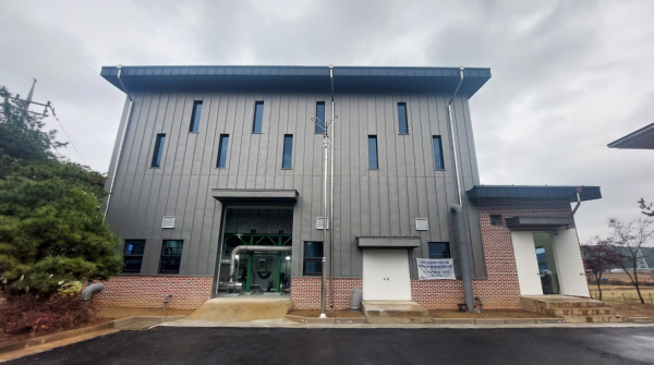 대산 공공하수처리수 재이용시설 모습