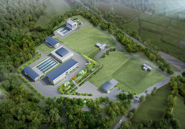 창동정수장 조감도