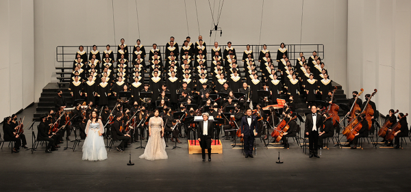 지난해 11월29일 대전예술의전당 아트홀에서 열린 ‘2022 헨델 메시아’ 공연 모습.