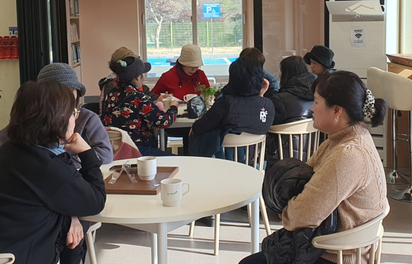 청양 청남면 ‘청어람센터’ 이용 모습