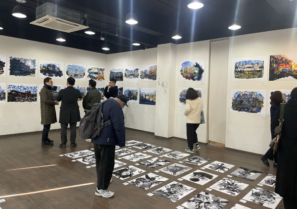 커뮤니케이션디자인학과, 디자인프로젝트 ‘Overworking’ 전시회 진행 모습