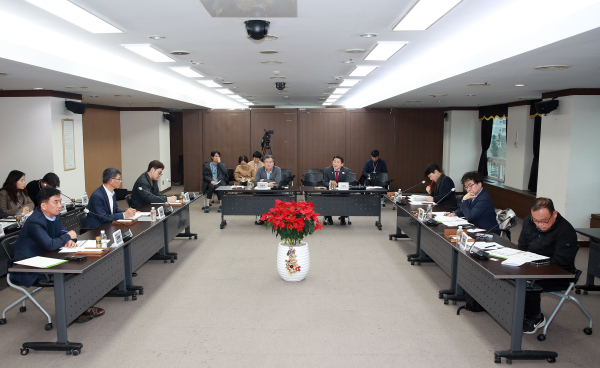 대전 서구, 유성구 특수영상콘텐츠특구 지정 용역 최종보고회 장면