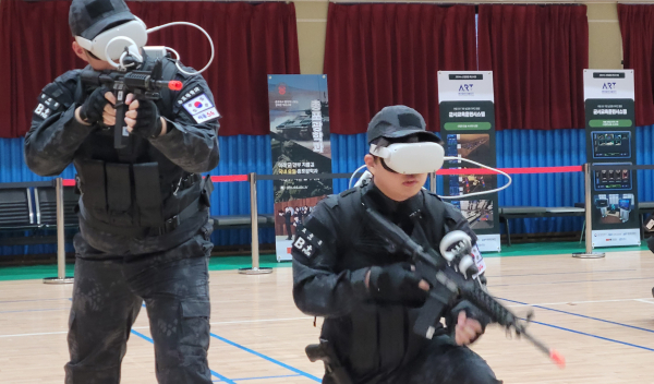 XR기반 군사교육훈련상황