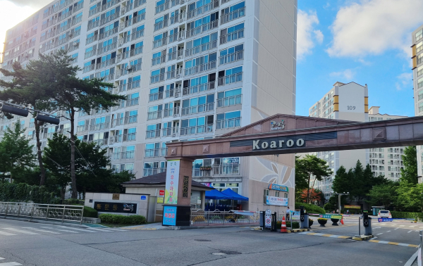 동문코아루파아트 전경