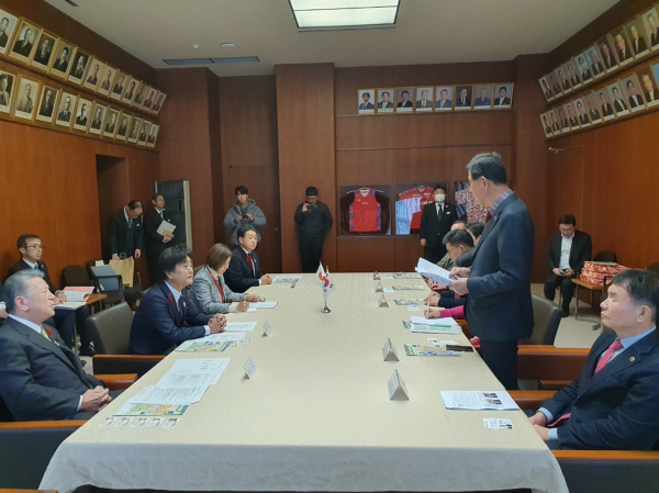 농수산해양위원회 구마모토 의회 방문