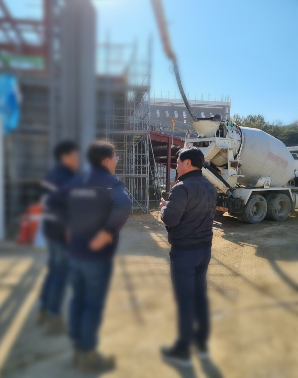 환경오염 배출업소 점검 자료사진