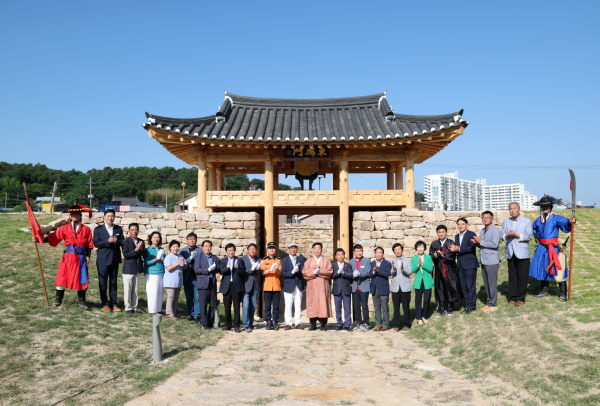 태안군 한해 결산 (지난 6월 태안읍성 동안문 개문식)