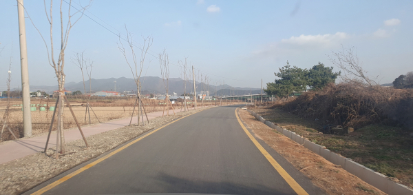 예산 1100년 사람길 조성사업 완료 모습