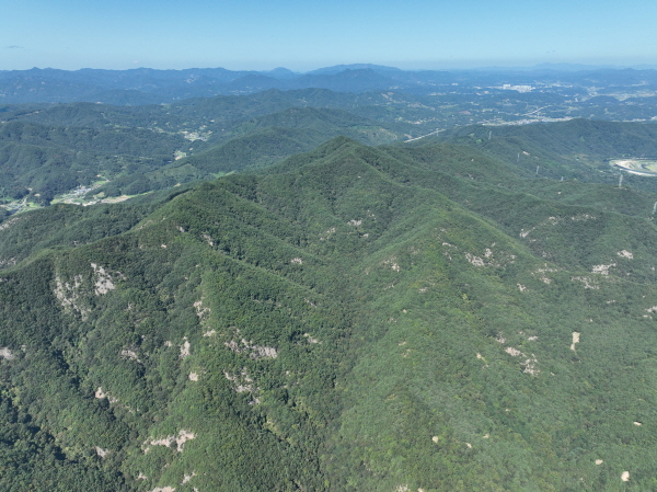 금산 부리면 방우리 갈선산 일원 댐 예정부지