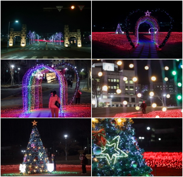 고려대 세종캠퍼스, 루미나리에 모습