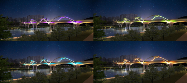 가칭 신문교 야관경관 예상도(대전시 제공)