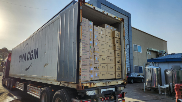 우수농산품 수출 사진