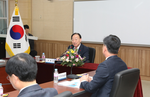 대전평생학습관, ‘2024년 주요업무계획 보고회’ 개최 모습