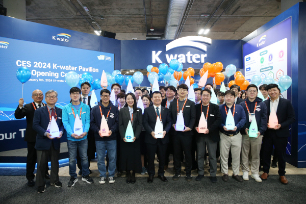 세계 최대 규모의 혁신기술 박람회 CES 2024에 참가 모습