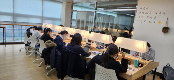 스터디까페 모습