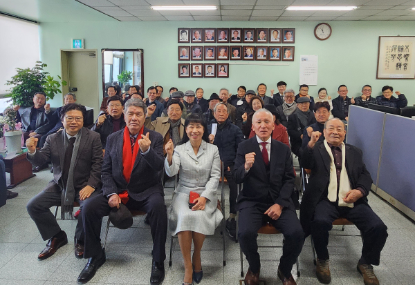 이취임식 단체사진