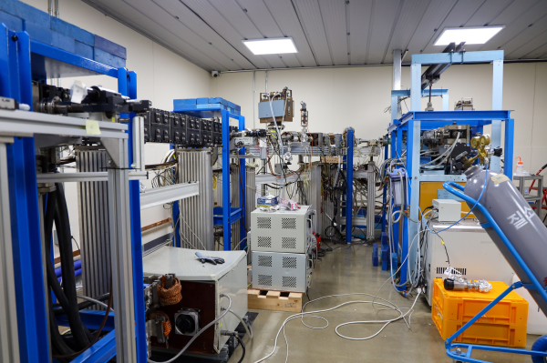 가속기과학과 관련 장비들 모습