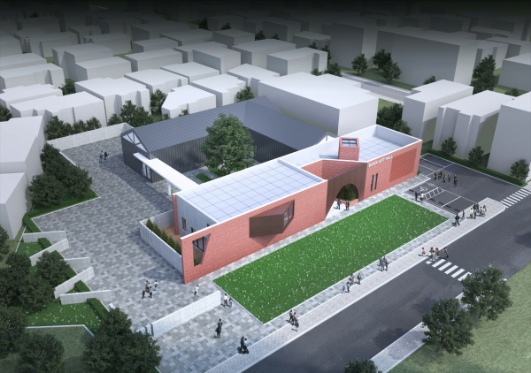 도시재생_책공방 북아트센터 조감도