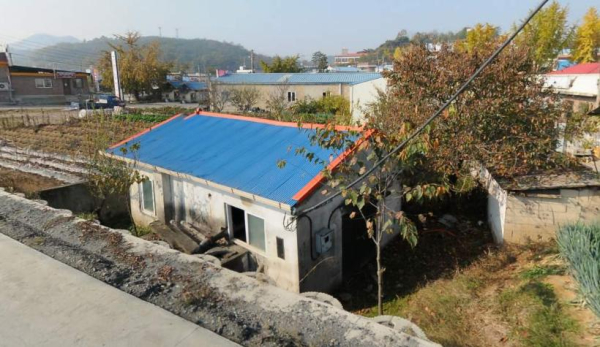 광시면 하장대 양수장 모습