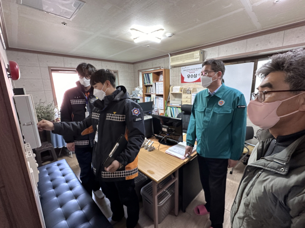 화재취약시설 대상 점검 모습2