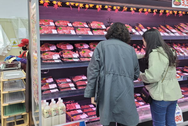 원산시표시 단속 사진