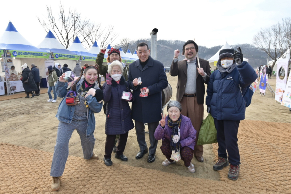 공주 군밤축제 모습