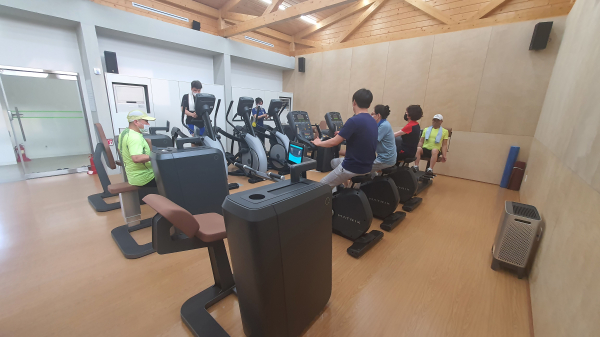 건강관리 프로그램 운영 모습