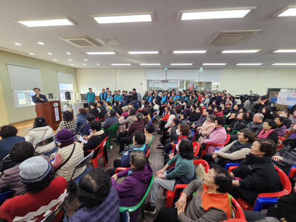 서천특화시장 지원 대책 현장 설명회