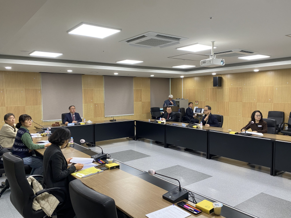 지난 7일, 장애학생편의지원위원회 개최 모습