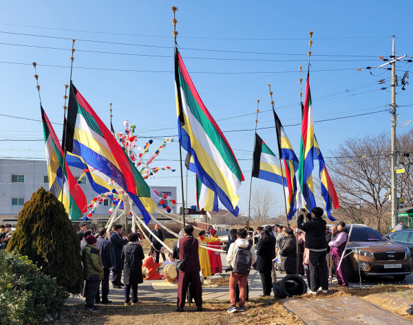 지난 12일 부석면 창리 일원에서 열린 창리 영신제