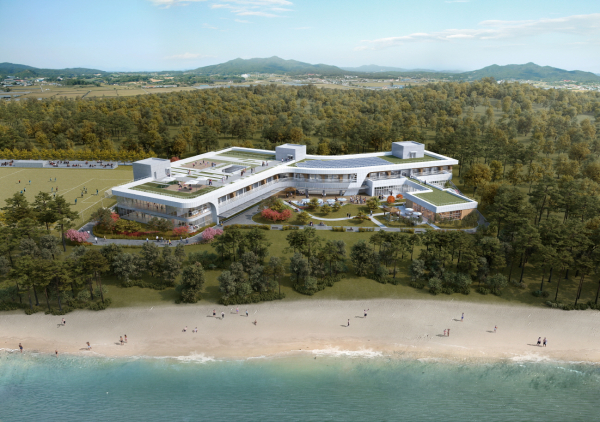 해양치유센터 조감도