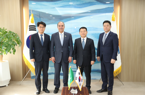 윤석대 사장, 주한 사우디 대사에게 ’27년 세계물포럼 유치 지지 요청받아