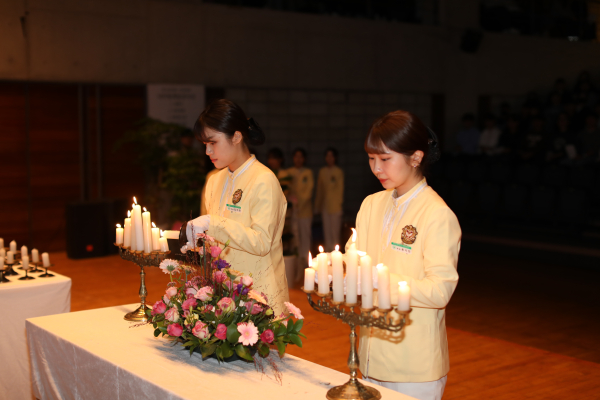 지난 23년 나이팅게일 선서식 모습